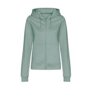 Awdis Womens/Ladies College Hoodie / Dusty Green